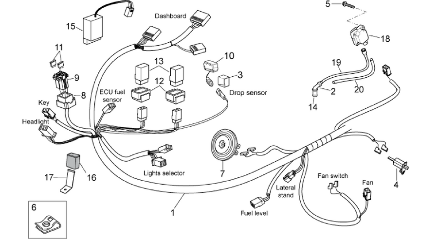 Front electrical system
