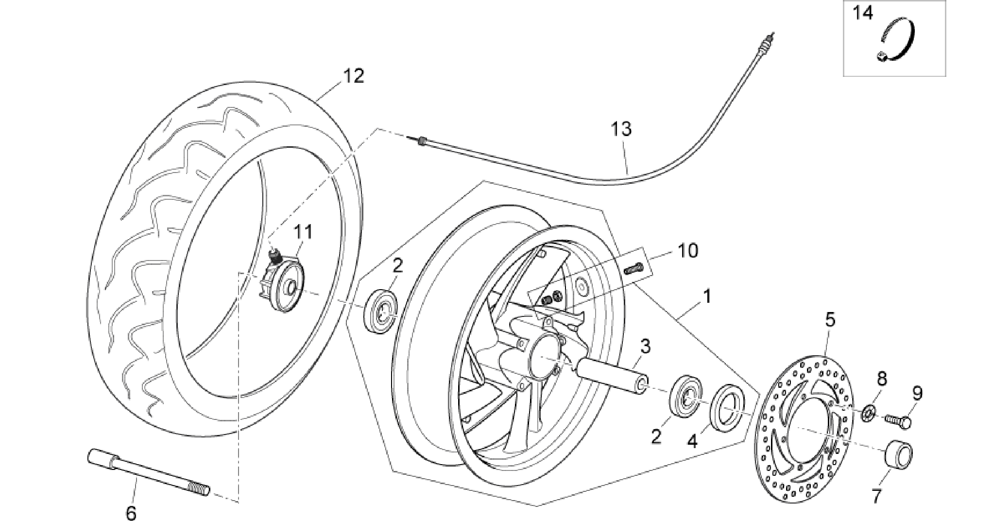 Front wheel