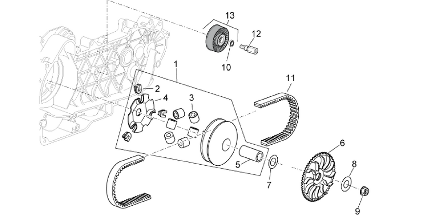 Variator assembly