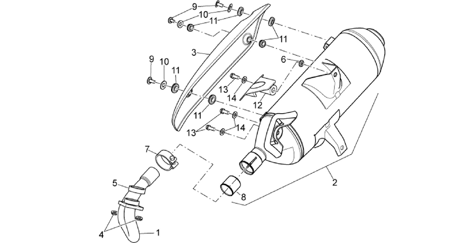 Exhaust unit