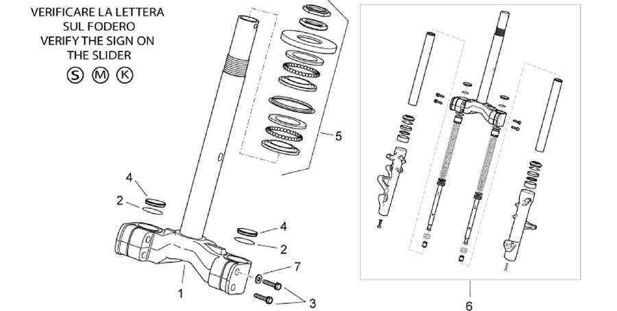 Front fork I