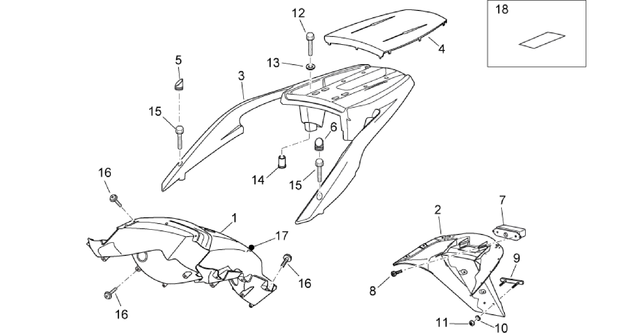 Rear body II