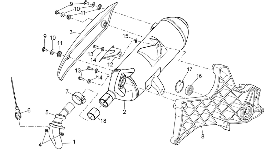 Exhaust unit