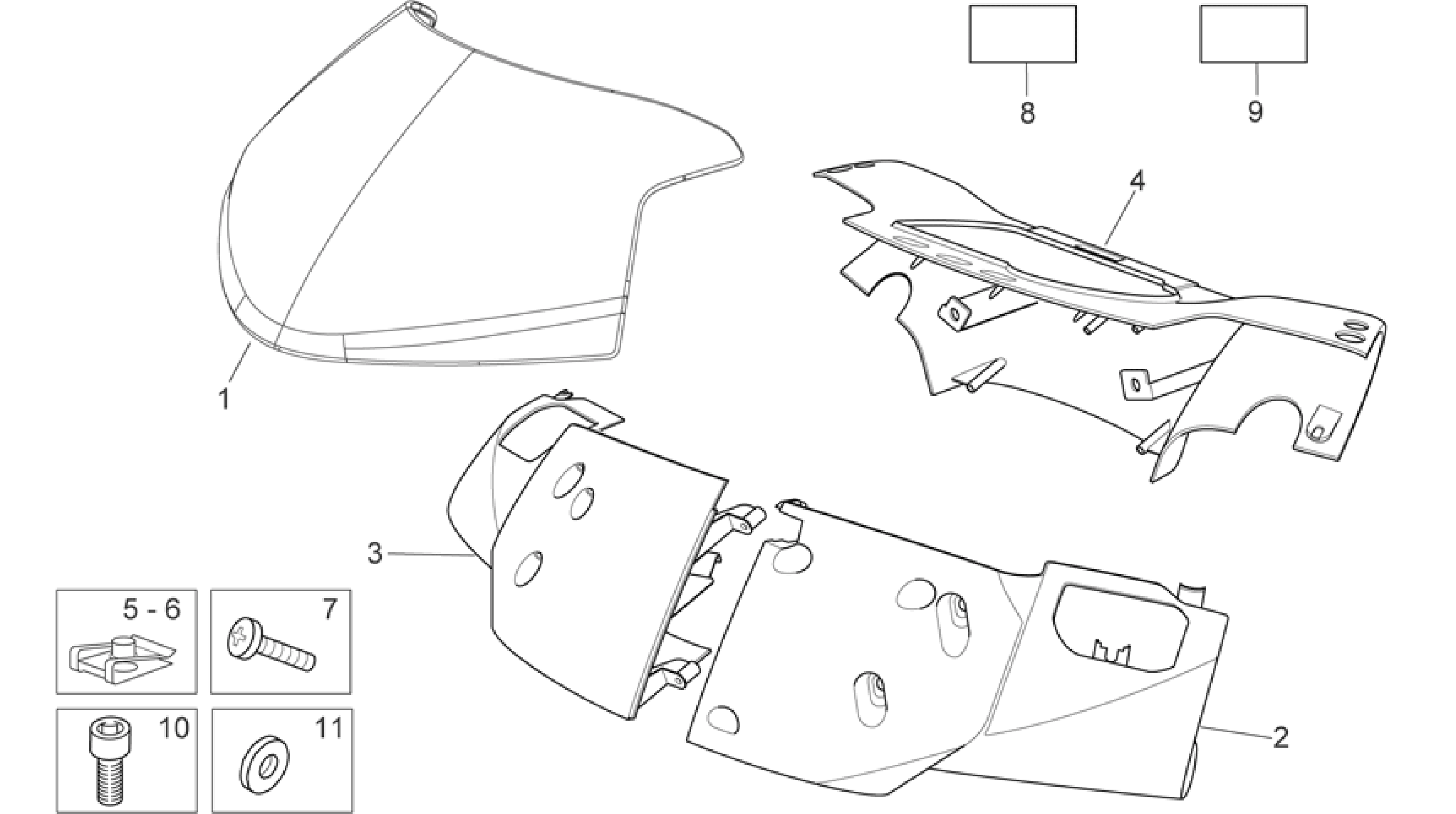 Front body - Front fairing