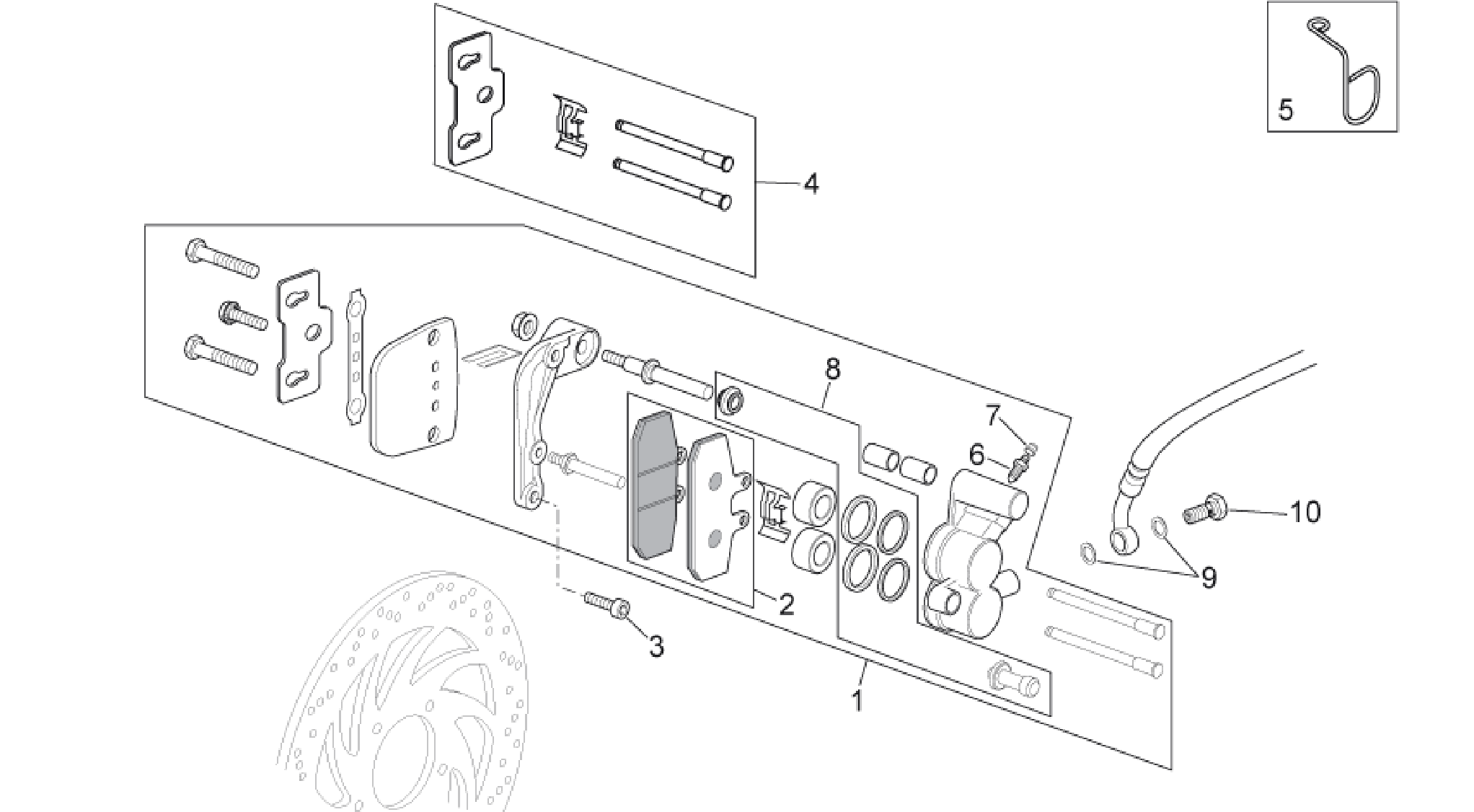 Front caliper I