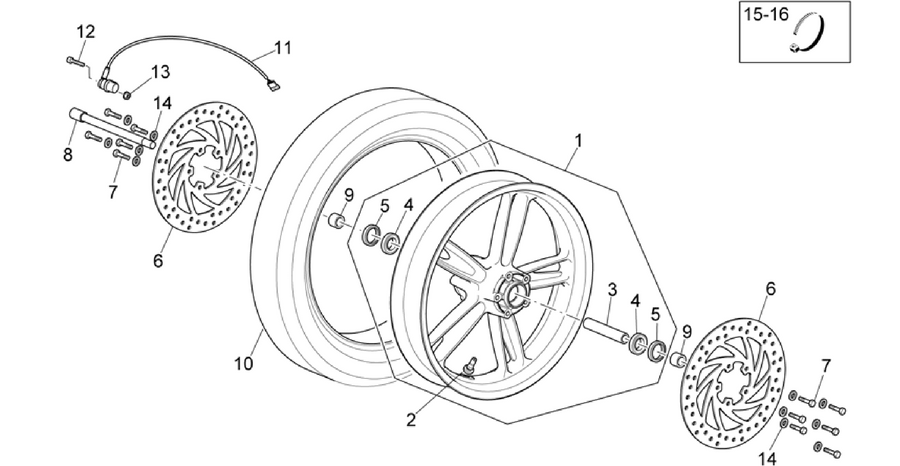 Front wheel