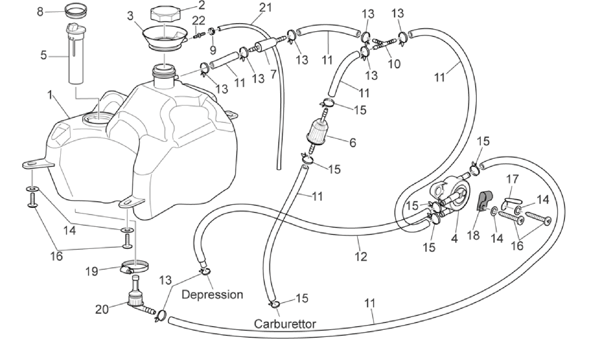 Fuel tank I