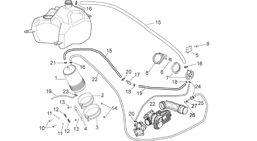 Fuel vapour recover system