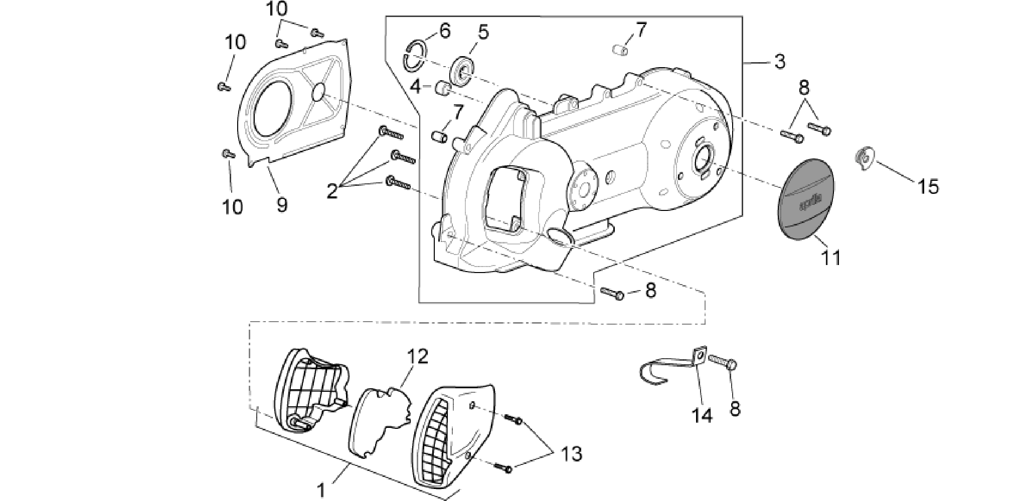 Variator cover