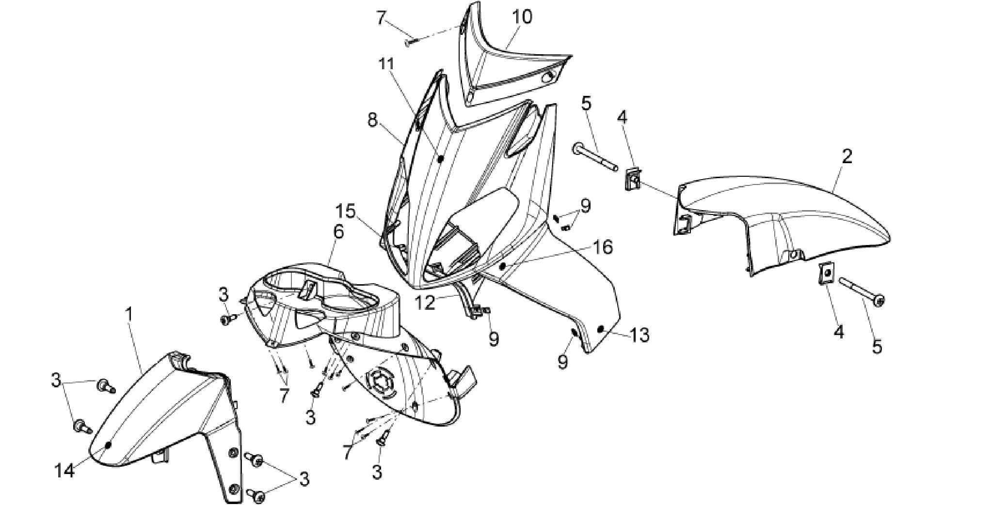 Front body I