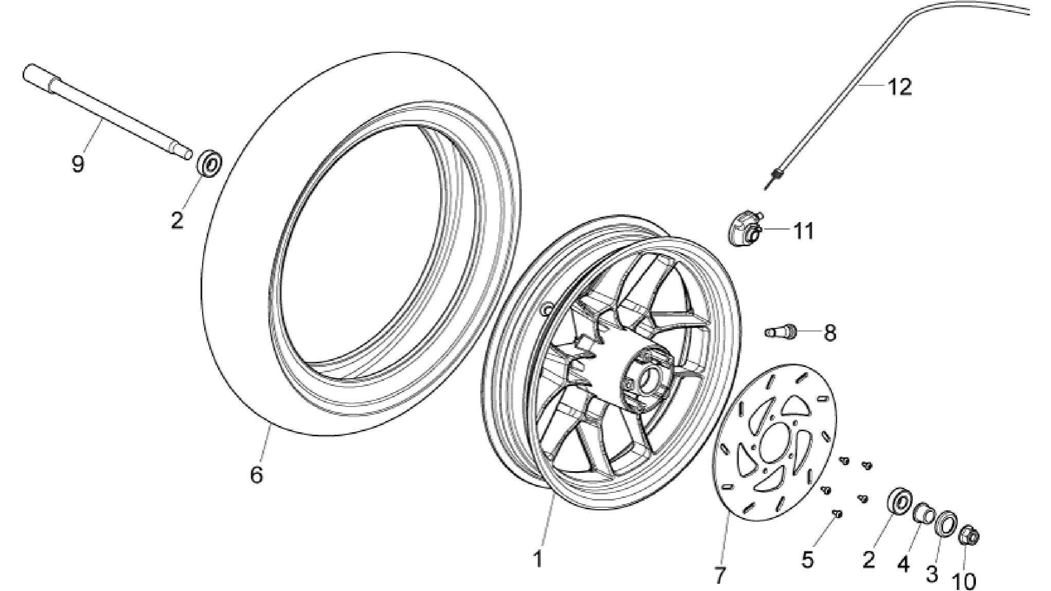 Front wheel