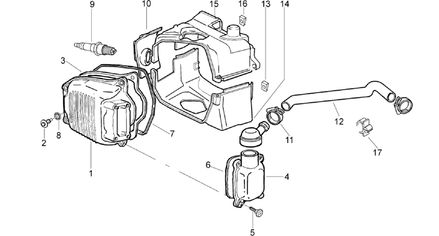 Cylinder head cover
