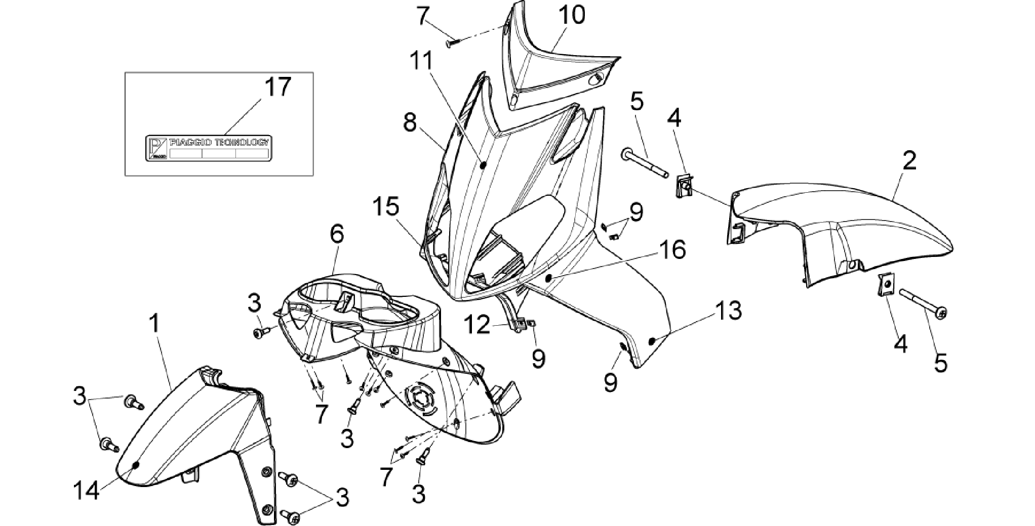 Front body I