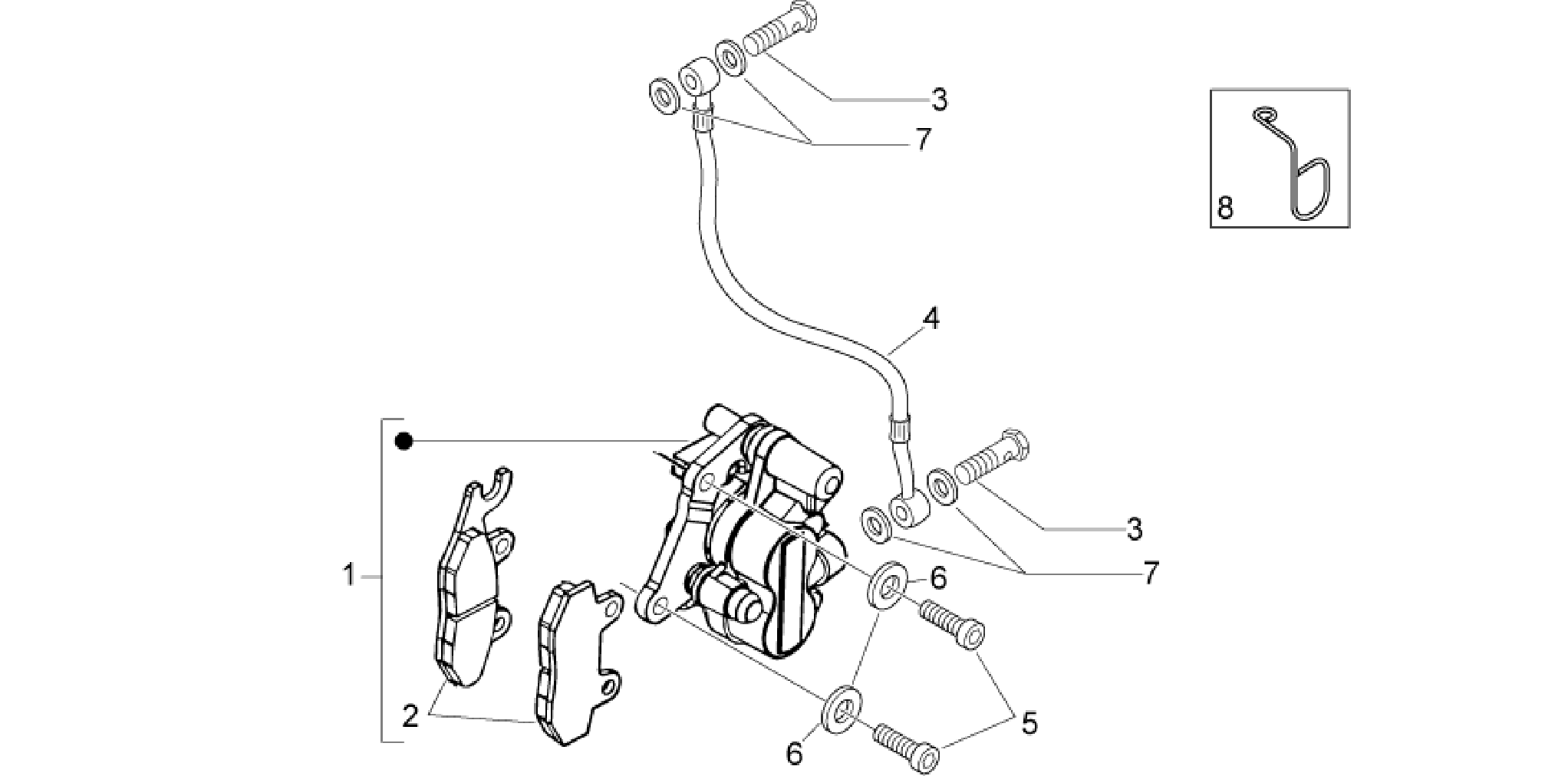 Front caliper I