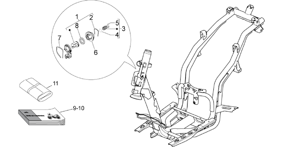 Lock hardware kit