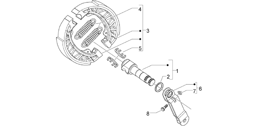 Rear brake