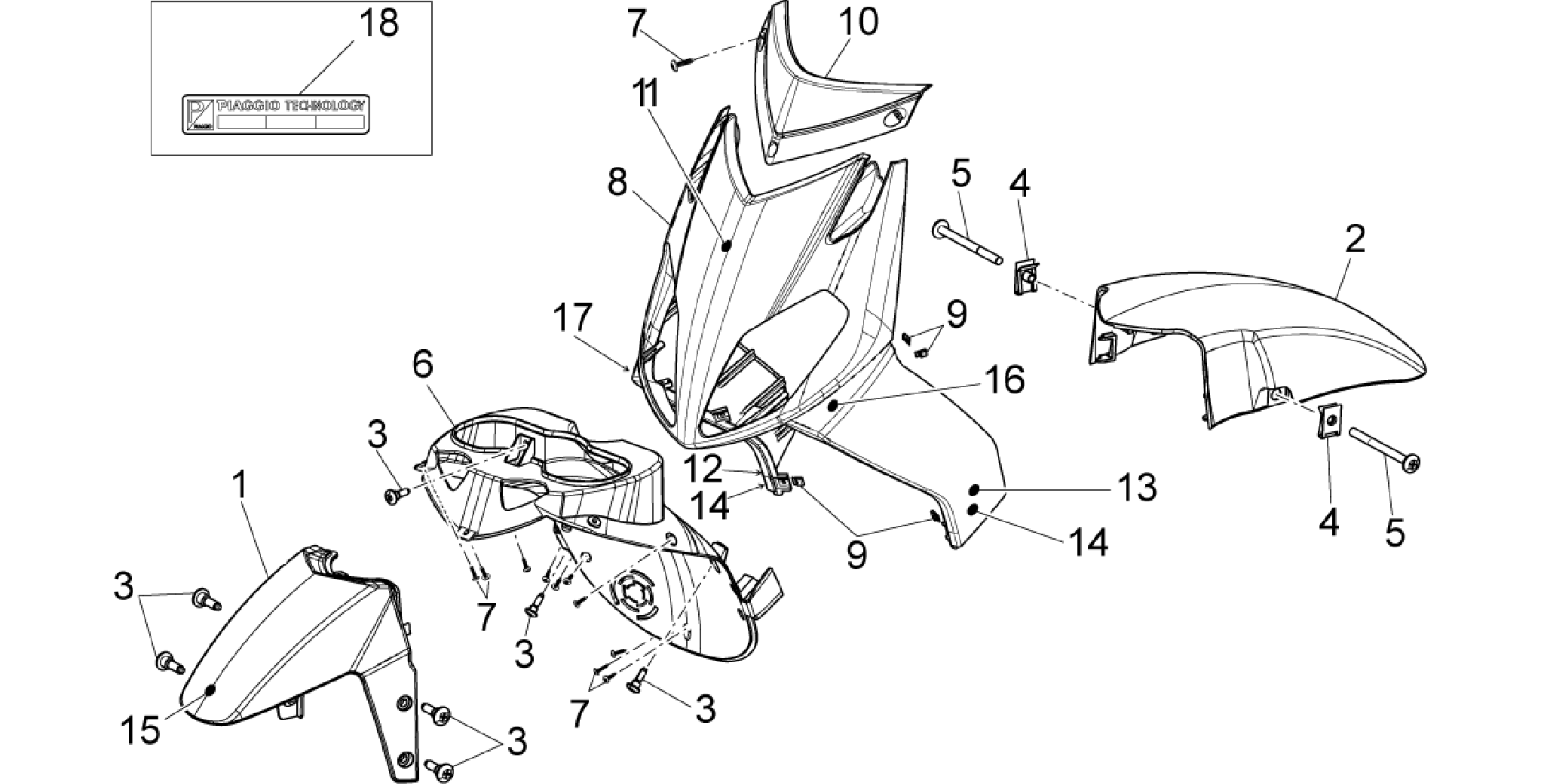 Front body I