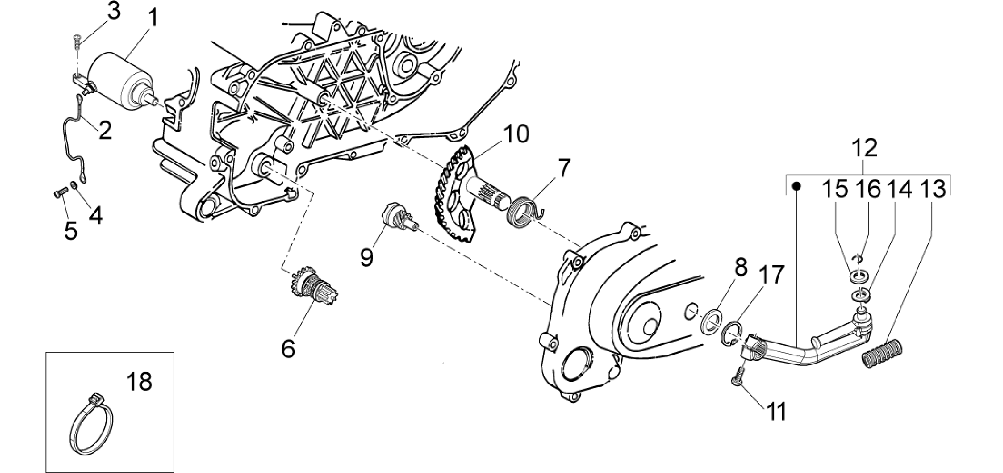 Starter motor