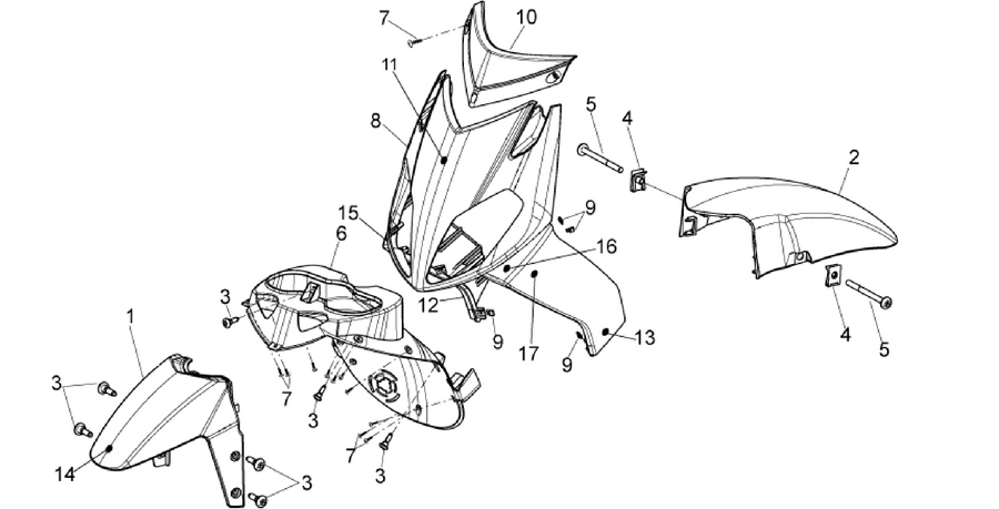 Front body I