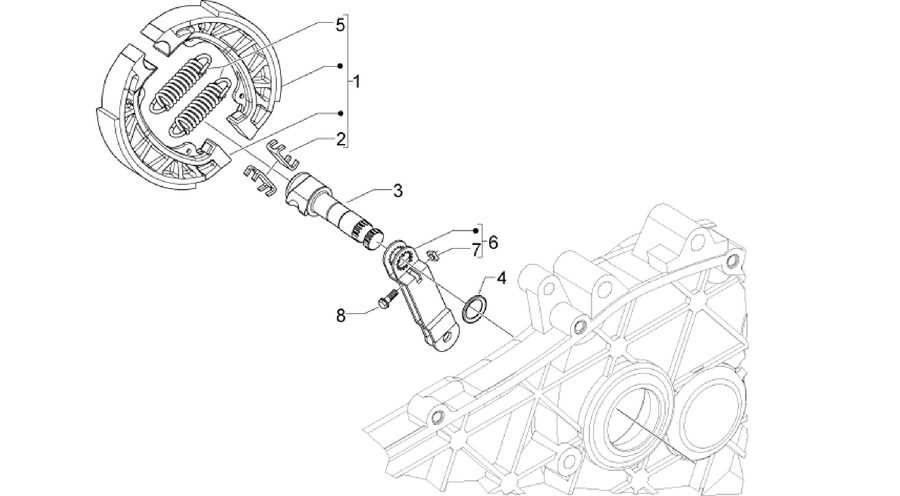 Rear brake