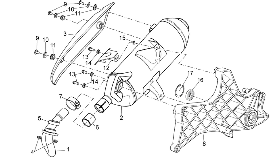 Exhaust unit