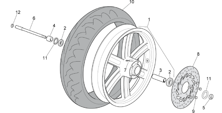 Front wheel