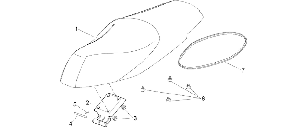 Saddle unit