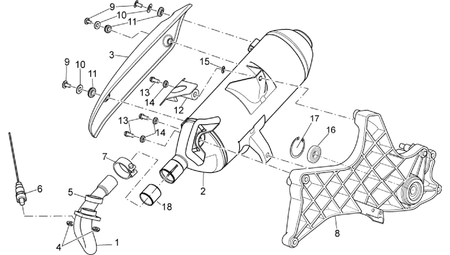 Exhaust unit