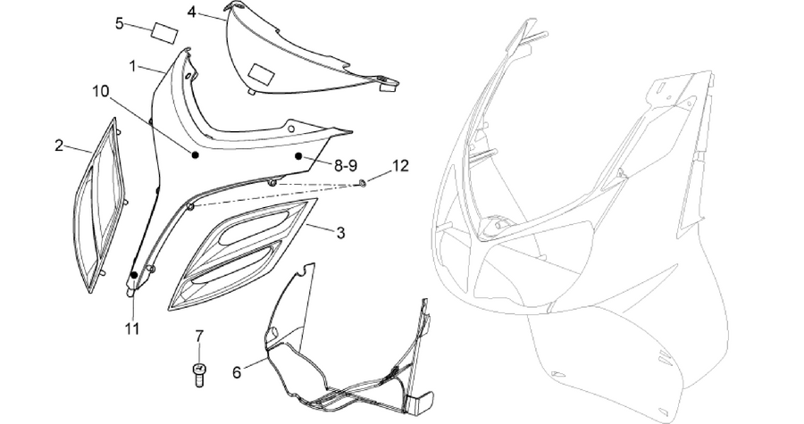 Front body - Front cover