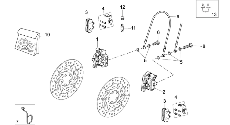 Front caliper