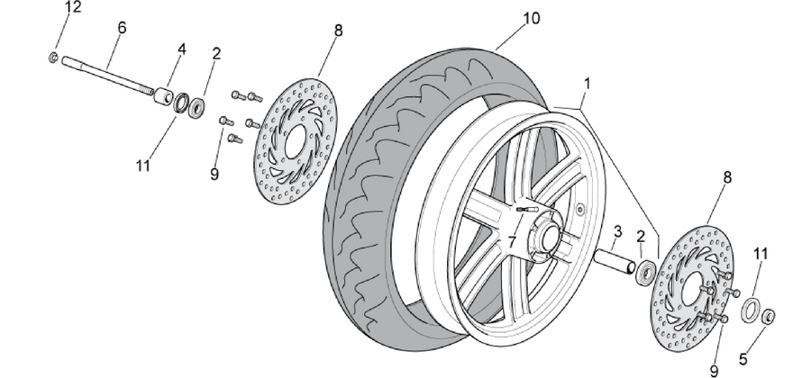 Front wheel