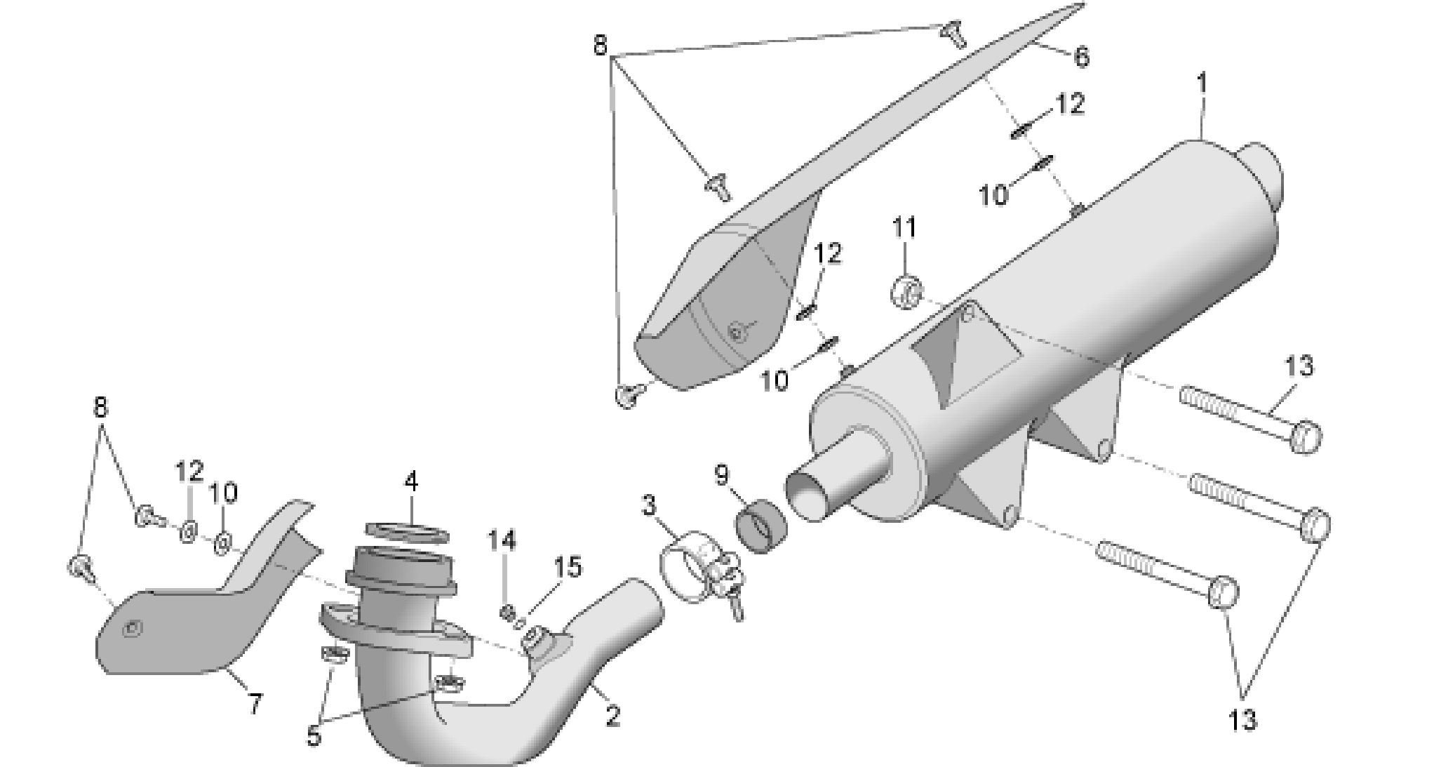 Exhaust unit