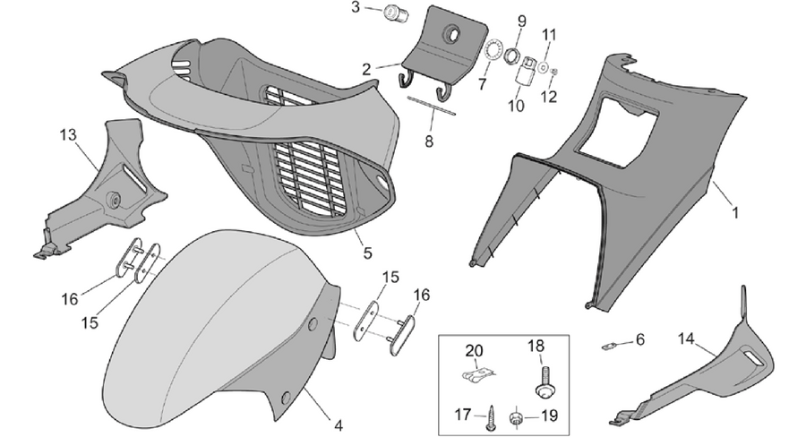Front body III