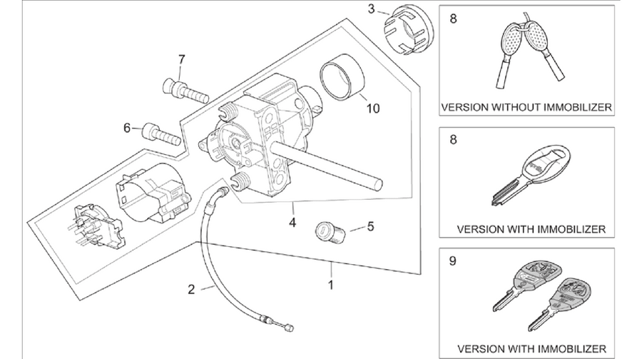 Lock hardware kit