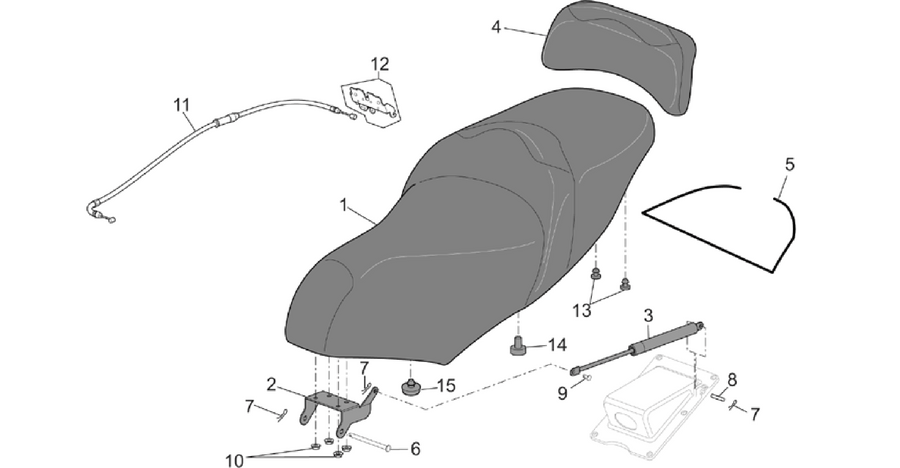 Saddle unit