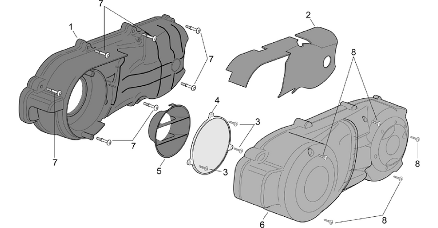 Engine plastic
