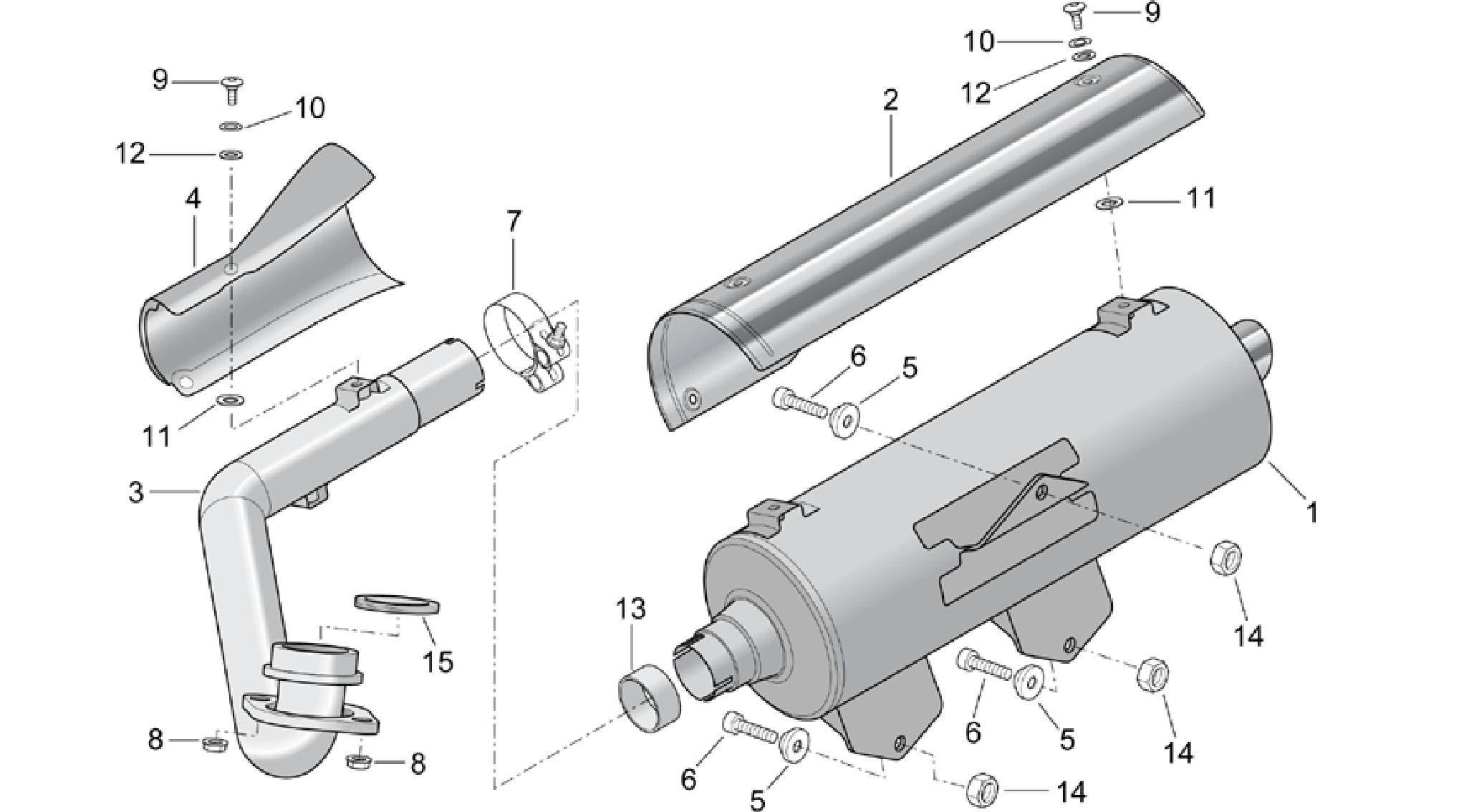 Exhaust unit