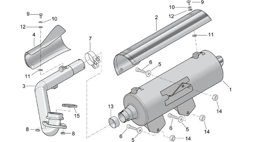 Exhaust unit