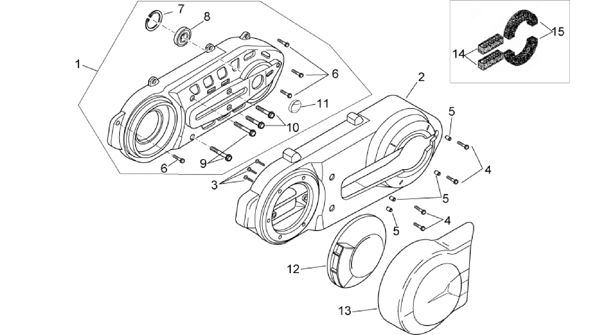 Engine plastic