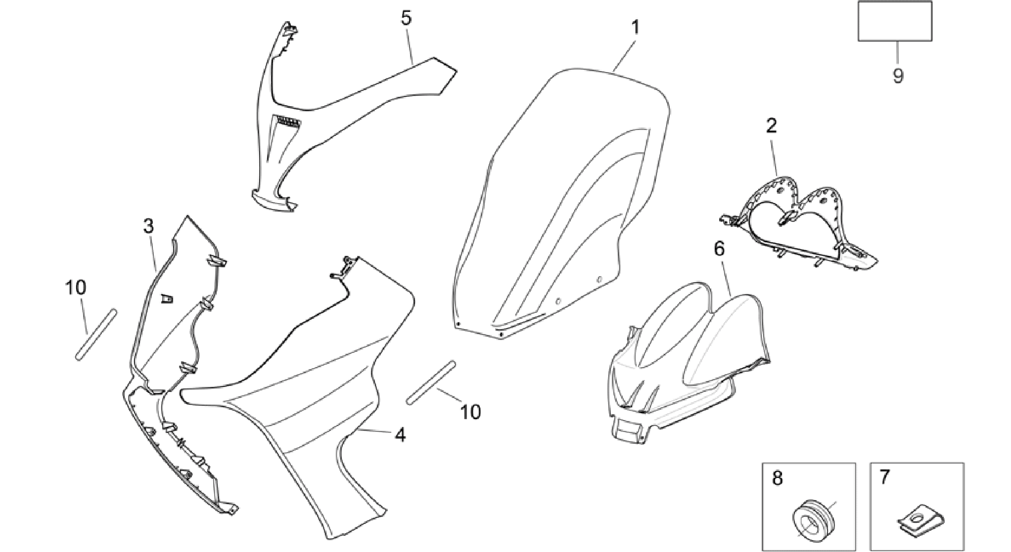 Front body I