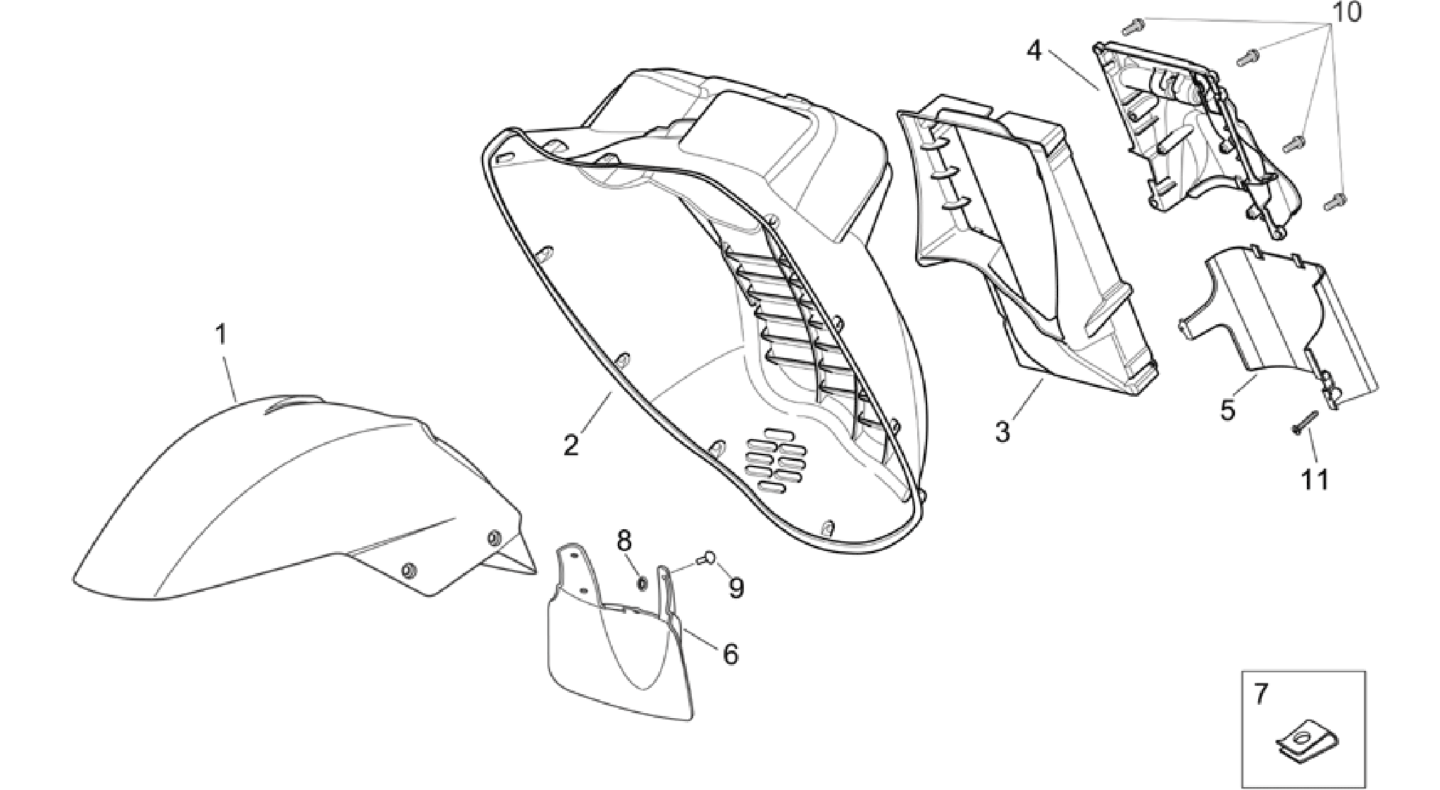 Front body III