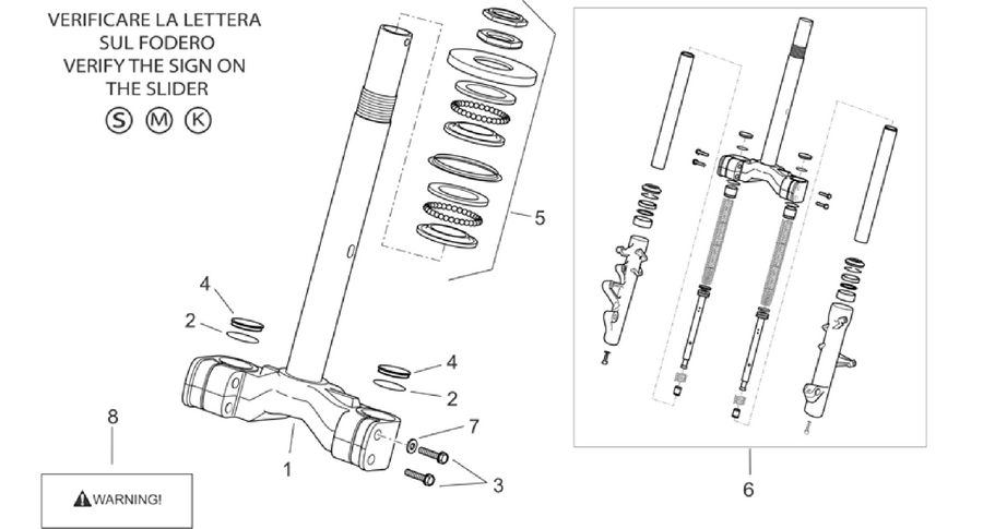 Front fork I