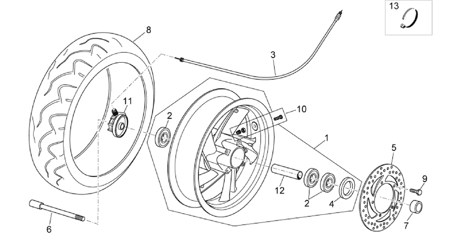 Front wheel