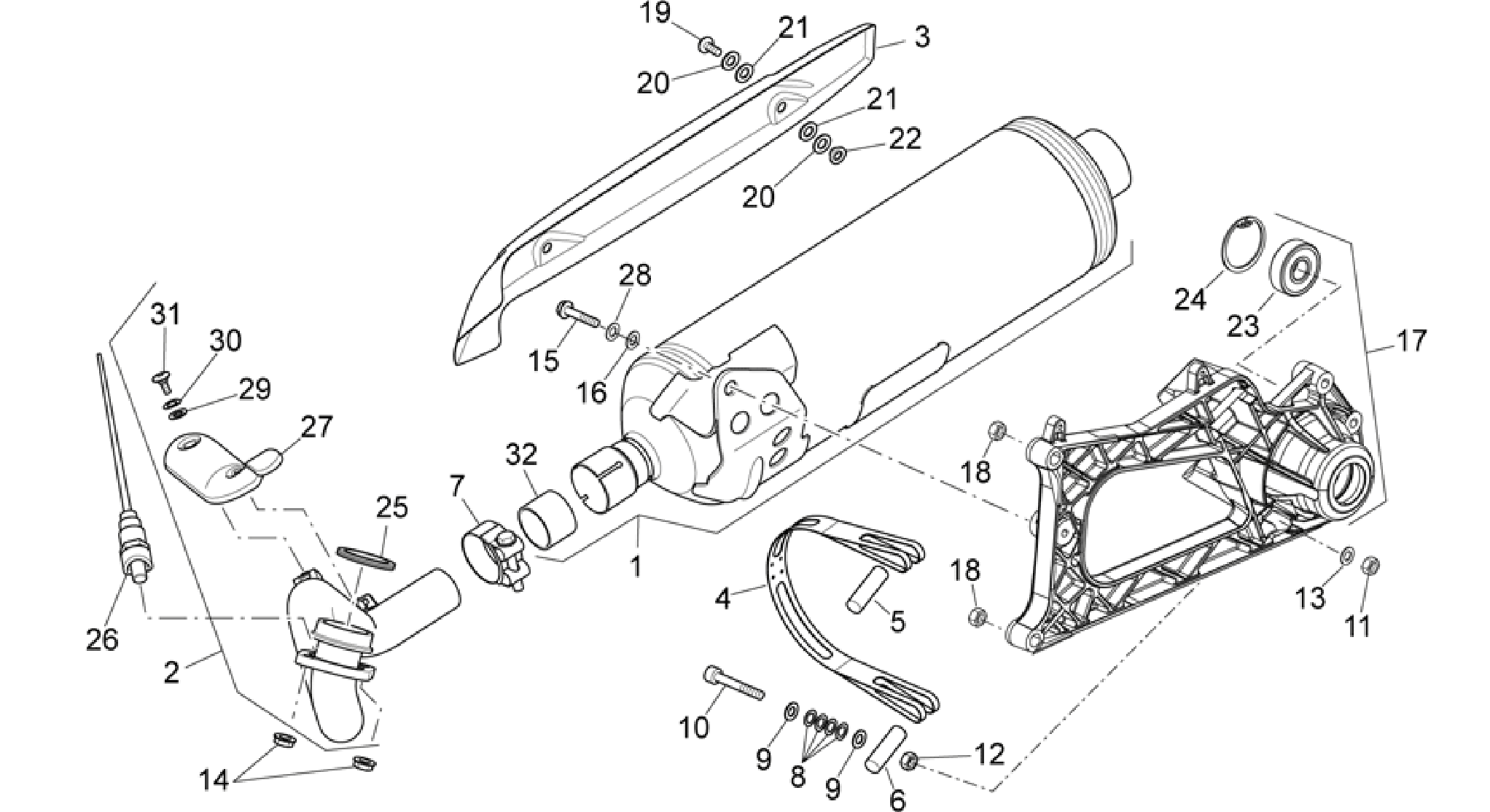 Exhaust unit