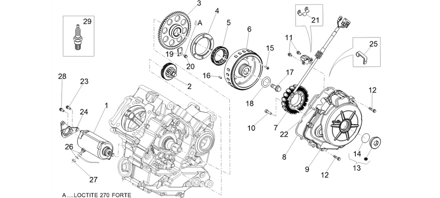 Cdi magneto assy / Ignition unit