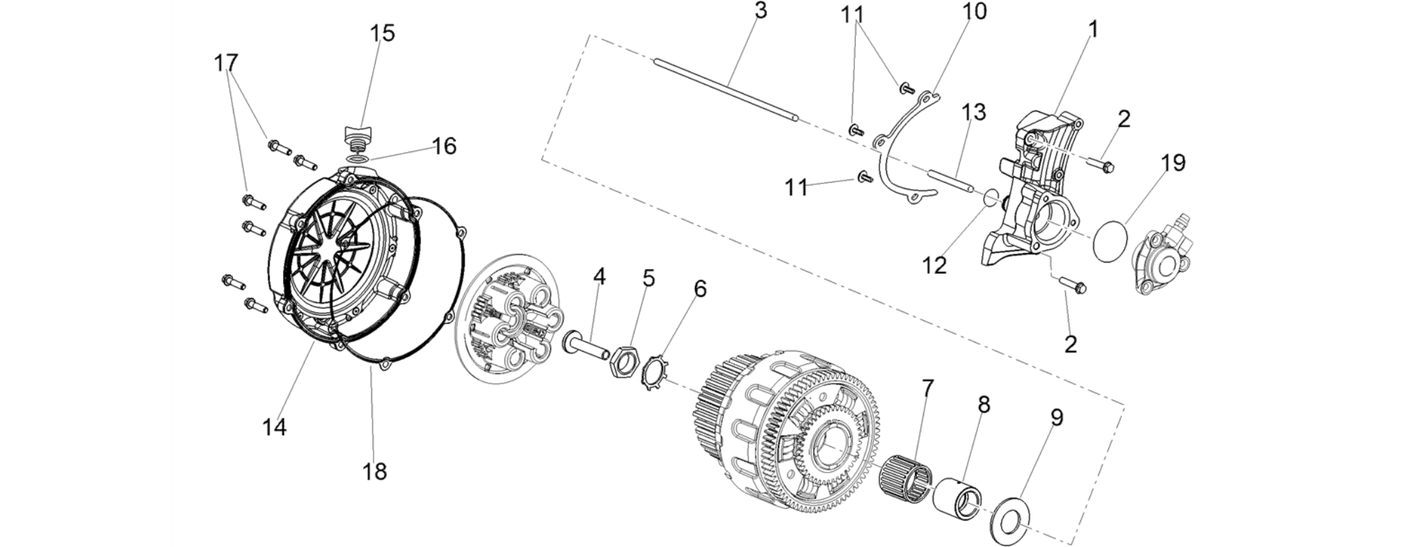 Clutch cover