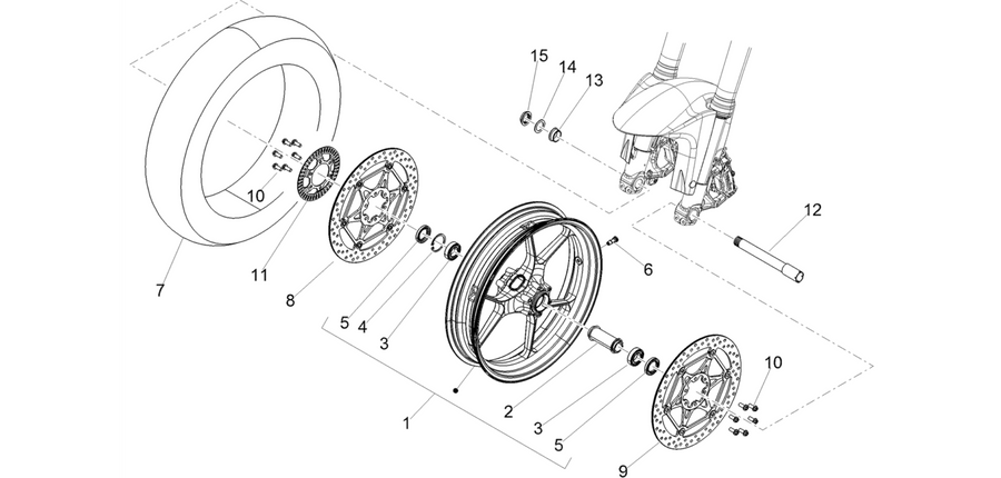 Front wheel