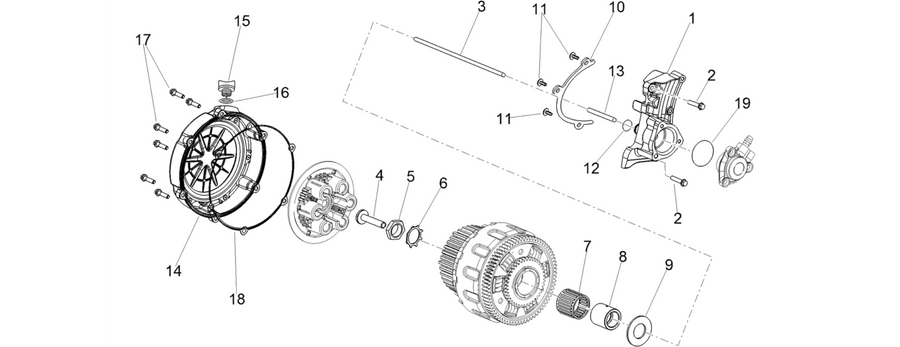 Clutch cover