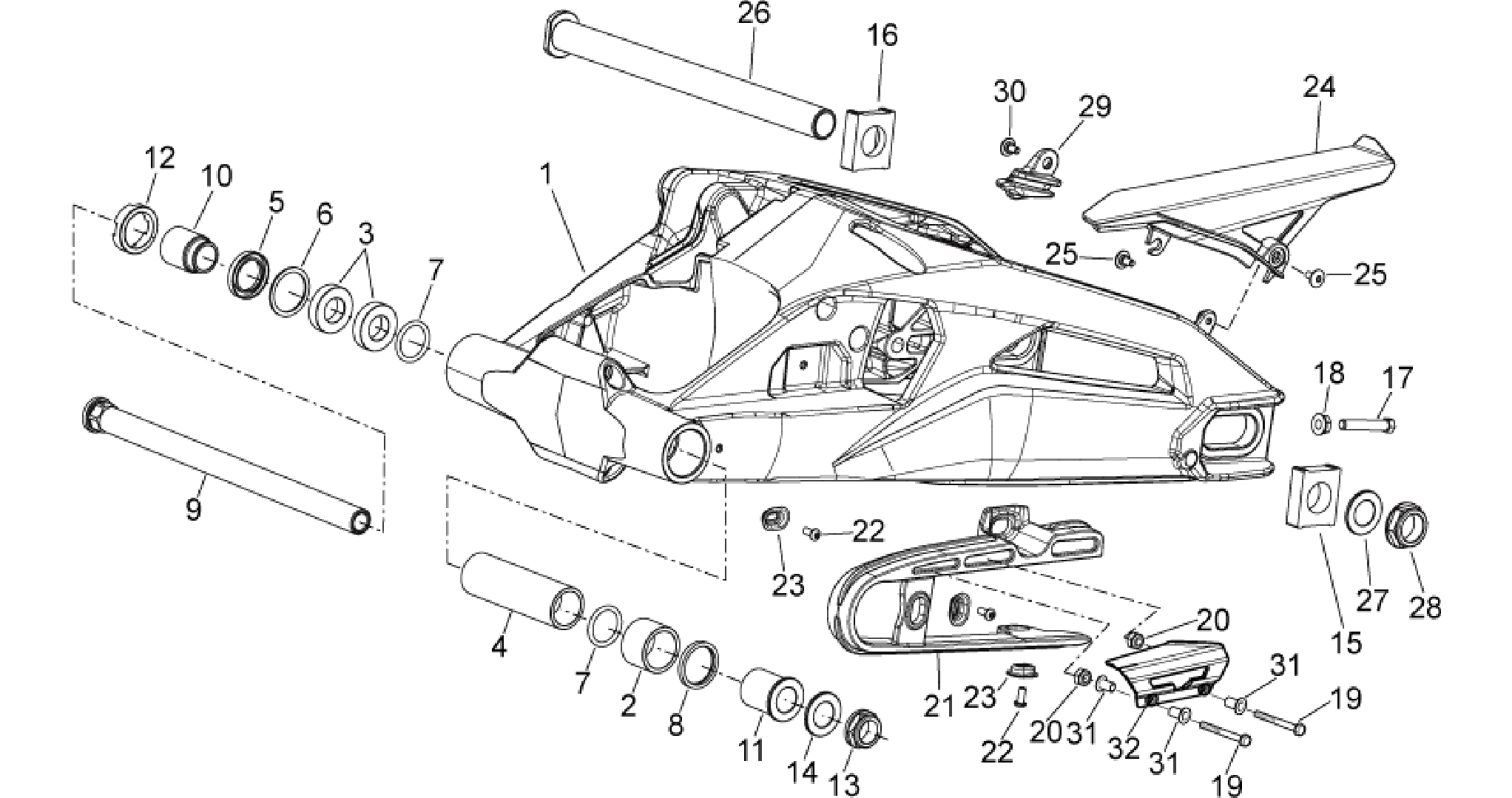 Swing arm