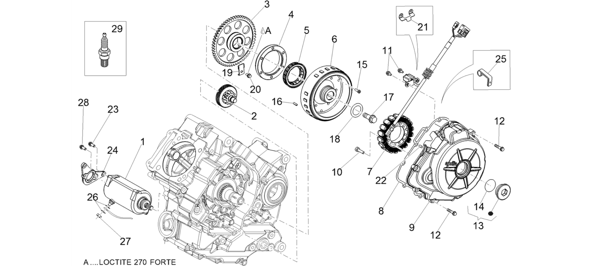 Cdi magneto assy / Ignition unit
